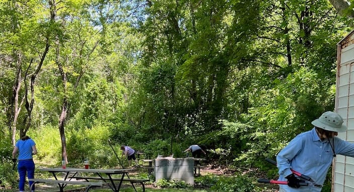 Controlling Invasive Species as Part of Routine Trail Maintenance, NY